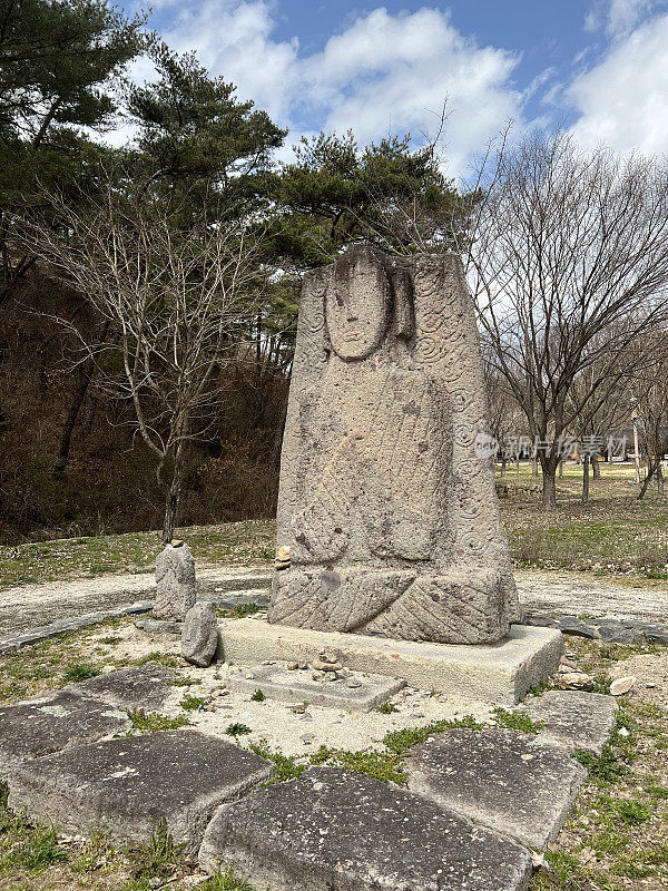 千佛塔/文殊寺/新罗佛教寺院/和顺郡/全南道/韩国